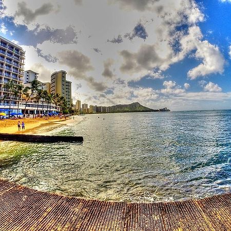 Waikiki Shore 515 Beachfront & Upgrade Leilighet Honolulu Eksteriør bilde